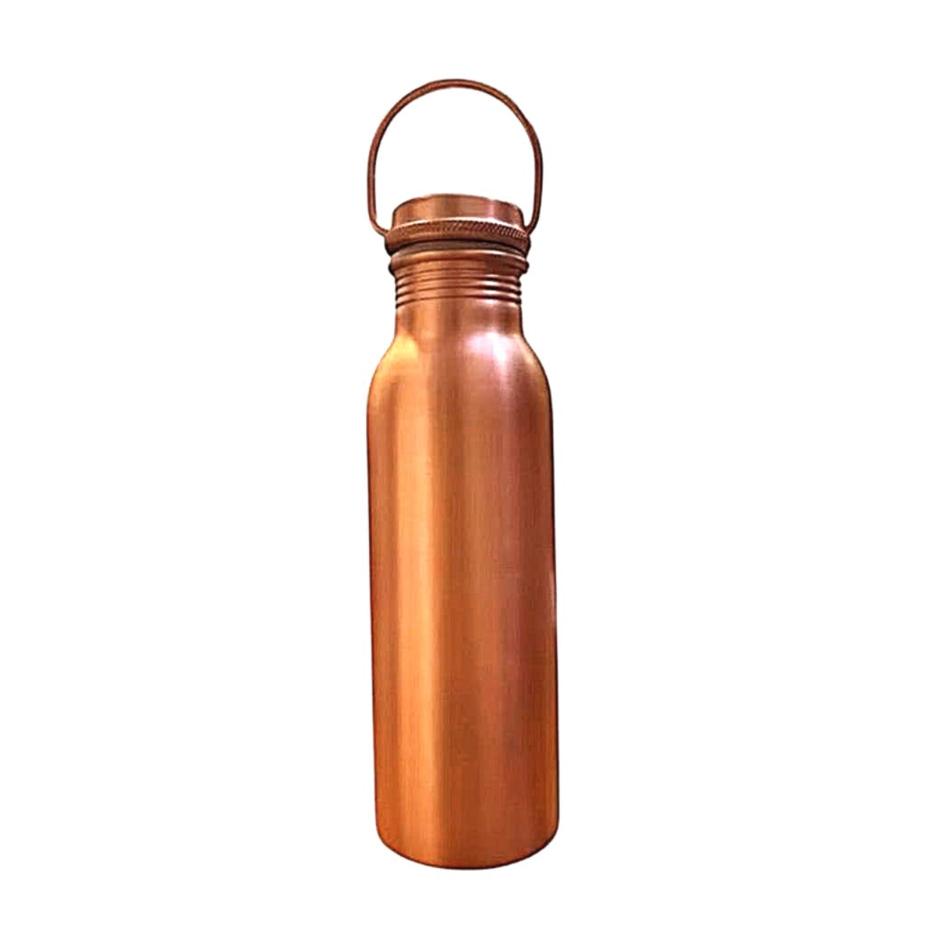 經典素面純銅水壺 750ml / 1000ml（經典平蓋款/便攜提把款）