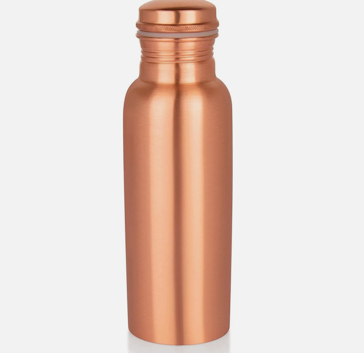 經典素面純銅水壺 750ml / 1000ml（經典平蓋款/便攜提把款）